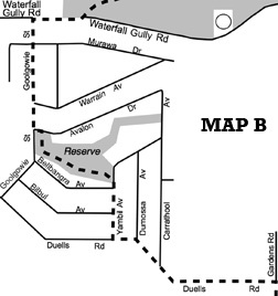 Map B
                              Rosebud Streets